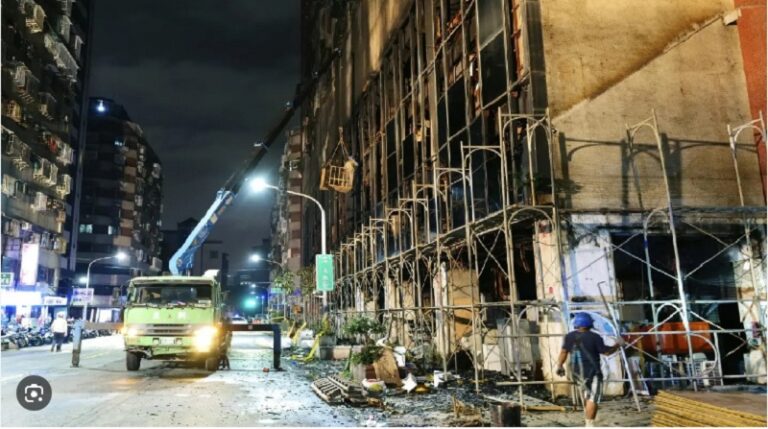 ताइवान के अस्पताल में लगी भीषण आग, दम घुटने से 8 लोगों की गई जान