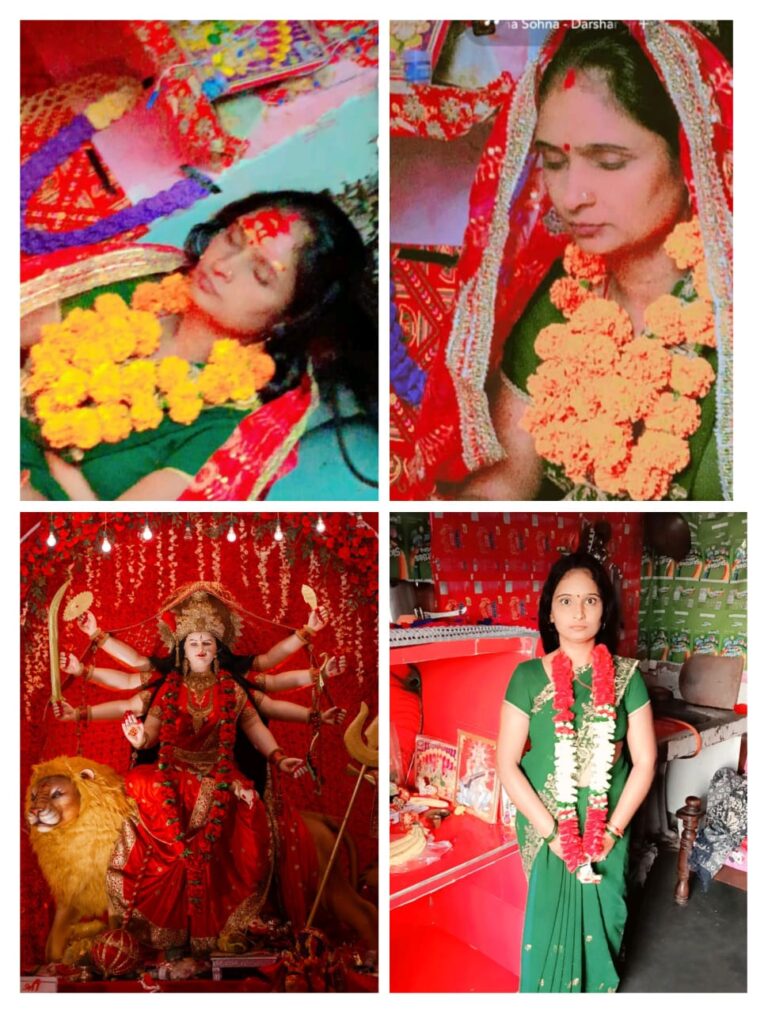 नोएडा की ललिता देवी: वैष्णो माँ की घोर साधना में लीन, लोगों की समस्याओं का कर रही समाधान