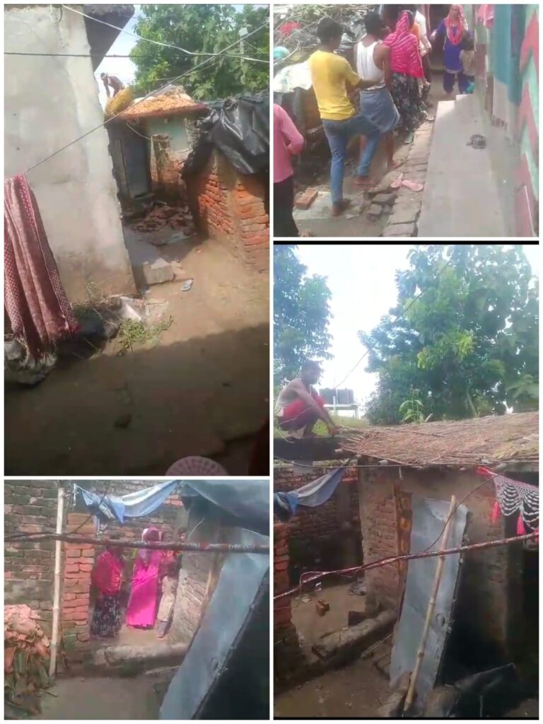 मकान तोड़े जाने की शिकायत पर एफआईआर दर्ज करने की मांग, मुख्य आरोपी मुन्ना सहित कई लोगों पर आरोप