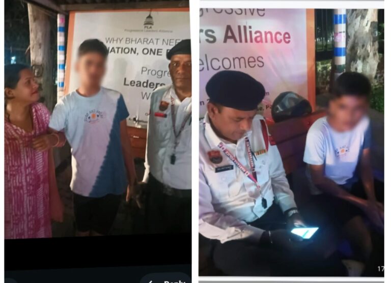 मां-बाप से नाराज होकर घर छोड़ने निकला 15 वर्षीय किशोर, ट्रैफिक पुलिस ने दिखाई मानवता — समझाकर परिजनों से मिलवाया