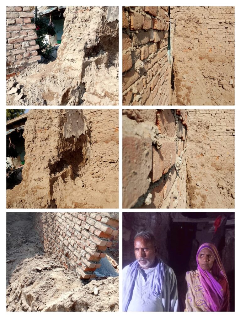 महोबा से सनसनीखेज मामला | विकलांग दंपती के आवास पर कब्जे का आरोप, दीवार विवाद में मारपीट—थाने से भी मिली फटकार