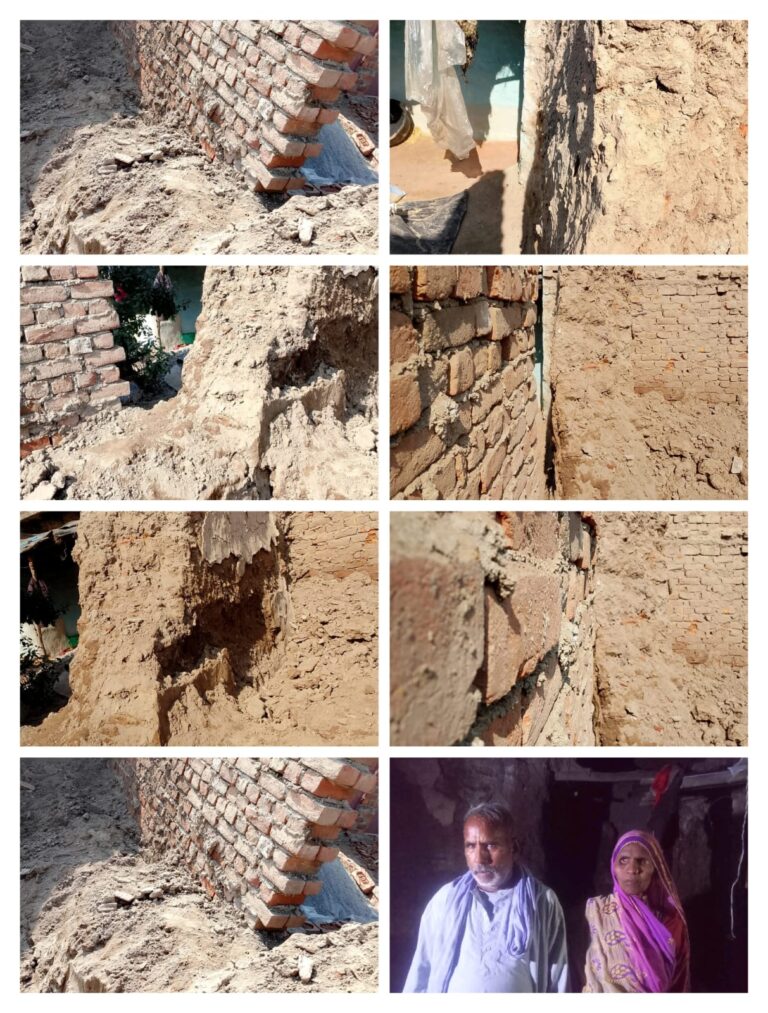 महोबा से सनसनीखेज मामला | विकलांग दंपती के आवास पर कब्जे का आरोप, दीवार विवाद में मारपीट—थाने से भी मिली फटकार