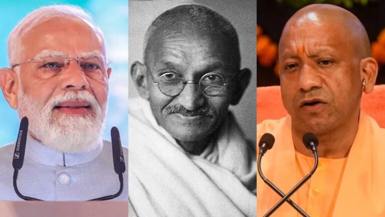 महात्मा गांधी की पुण्यतिथि पर PM मोदी ने दी श्रद्धांजलि, CM योगी ने यूं किया याद