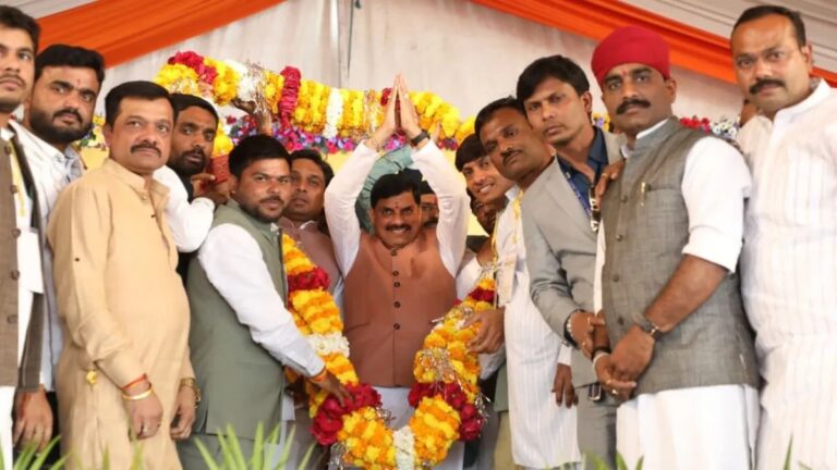 नोहलेश्वर महोत्सव मेले के किसान सम्मेलन में शामिल हुए CM मोहन यादव, दमोह में बनेगा गीता भवन