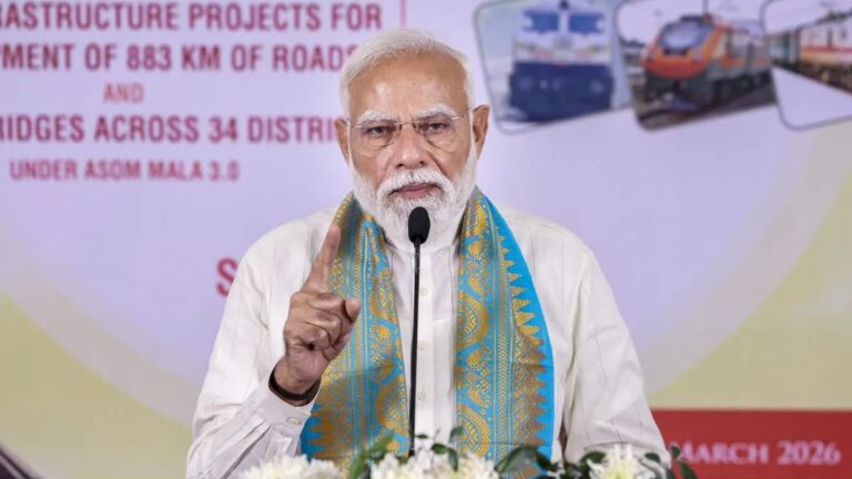 मोदी ने शिलांग-सिलचर कॉरिडोर का भूमि पूजन किया, आज बंगाल को भी देंगे सौगात