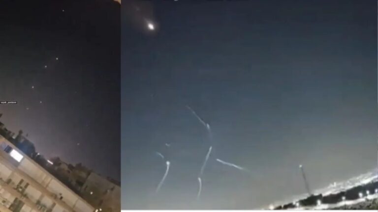 तेल-अवीव के आसमान में जब इजरायल और ईरान की मिसाइलों के बीच हुआ भीषण युद्ध…आ गई रामायण और महाभारत सीरियल की याद, देखें