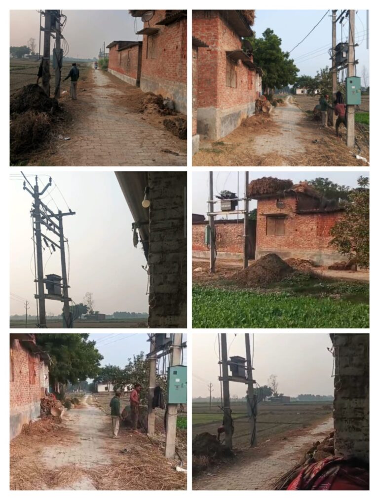 हाई वोल्टेज ट्रांसफॉर्मर बना खतरा: आम रास्ते पर लगा बिजली का जाल, ग्रामीणों में दहशत, शिकायत के बावजूद कार्रवाई नहीं