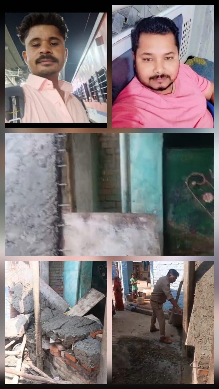 कानपुर में दबंगों का कहर: घर का जीना तुड़वाया, विरोध करने पर युवक से मारपीट—पुलिस पर भी लगे गंभीर आरोप