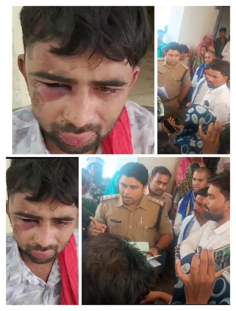 दतिया के थरेट थाना क्षेत्र में मारपीट और धमकी का मामला, पुलिस कार्रवाई में देरी से नाराज पीड़ित
