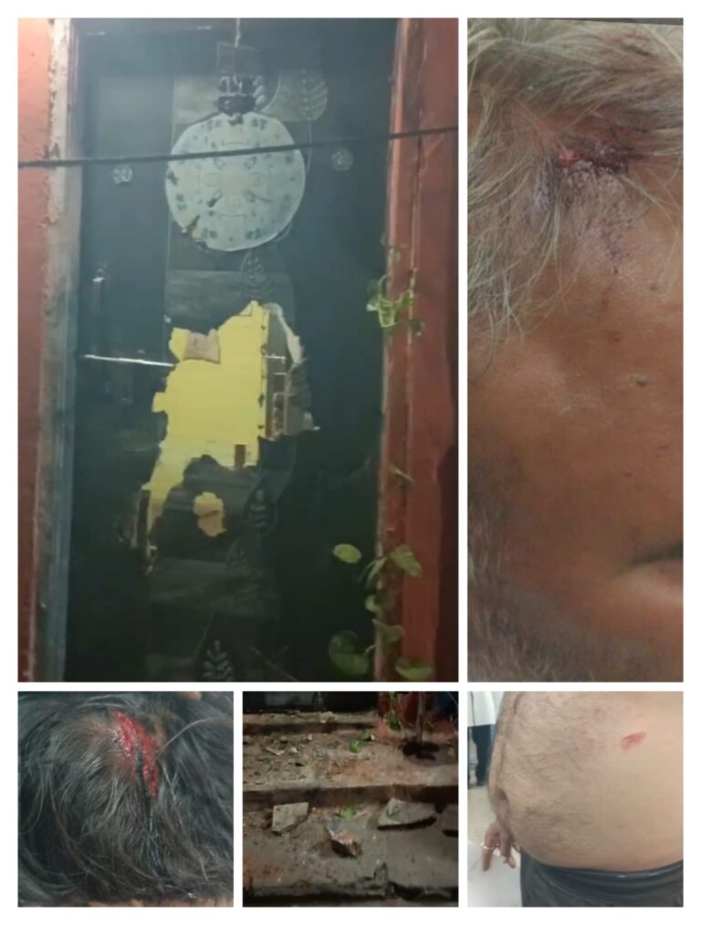 आकाश जाटव समेत 40-50 लोगों पर घर में घुसकर जानलेवा हमला और पथराव का आरोप, पीड़ित ने लगाई कड़ी कार्रवाई की गुहार