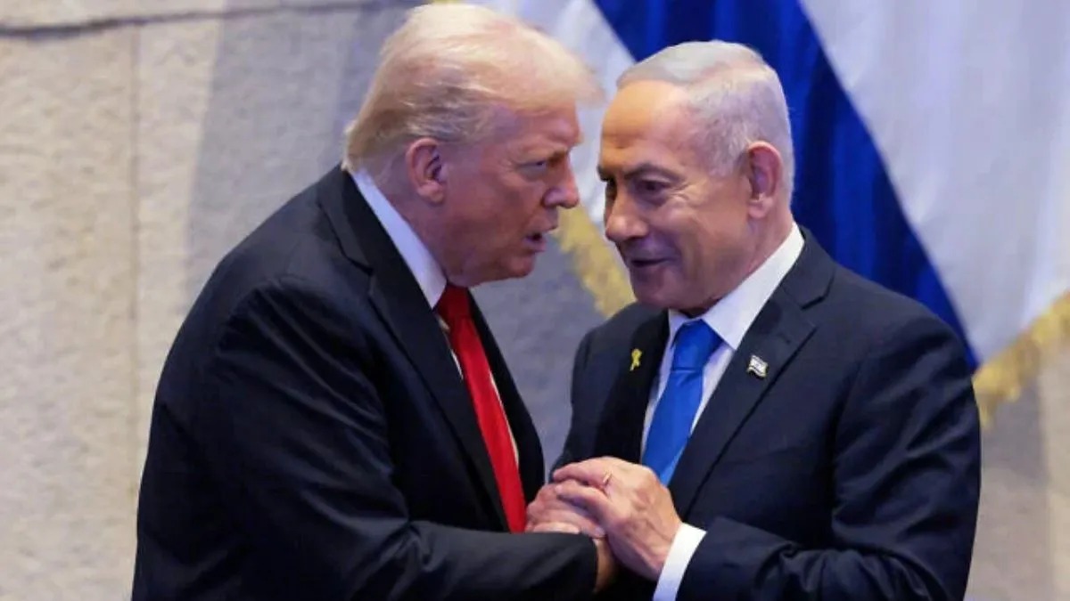 trump and netanahu